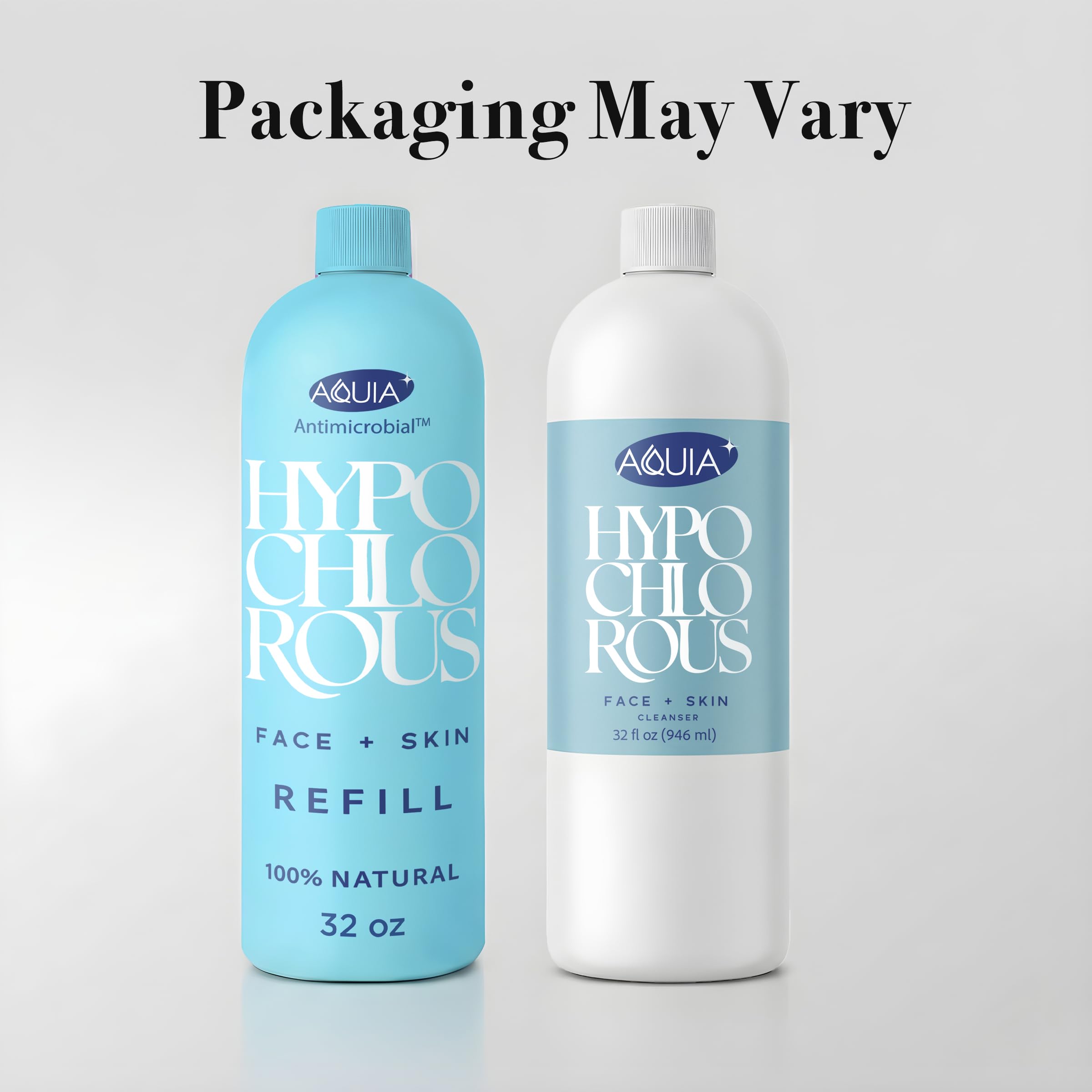 Aquia droplet on skin texture highlighting gentle, non-irritating finish