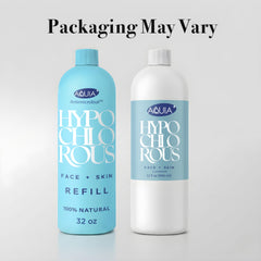 Aquia droplet on skin texture highlighting gentle, non-irritating finish