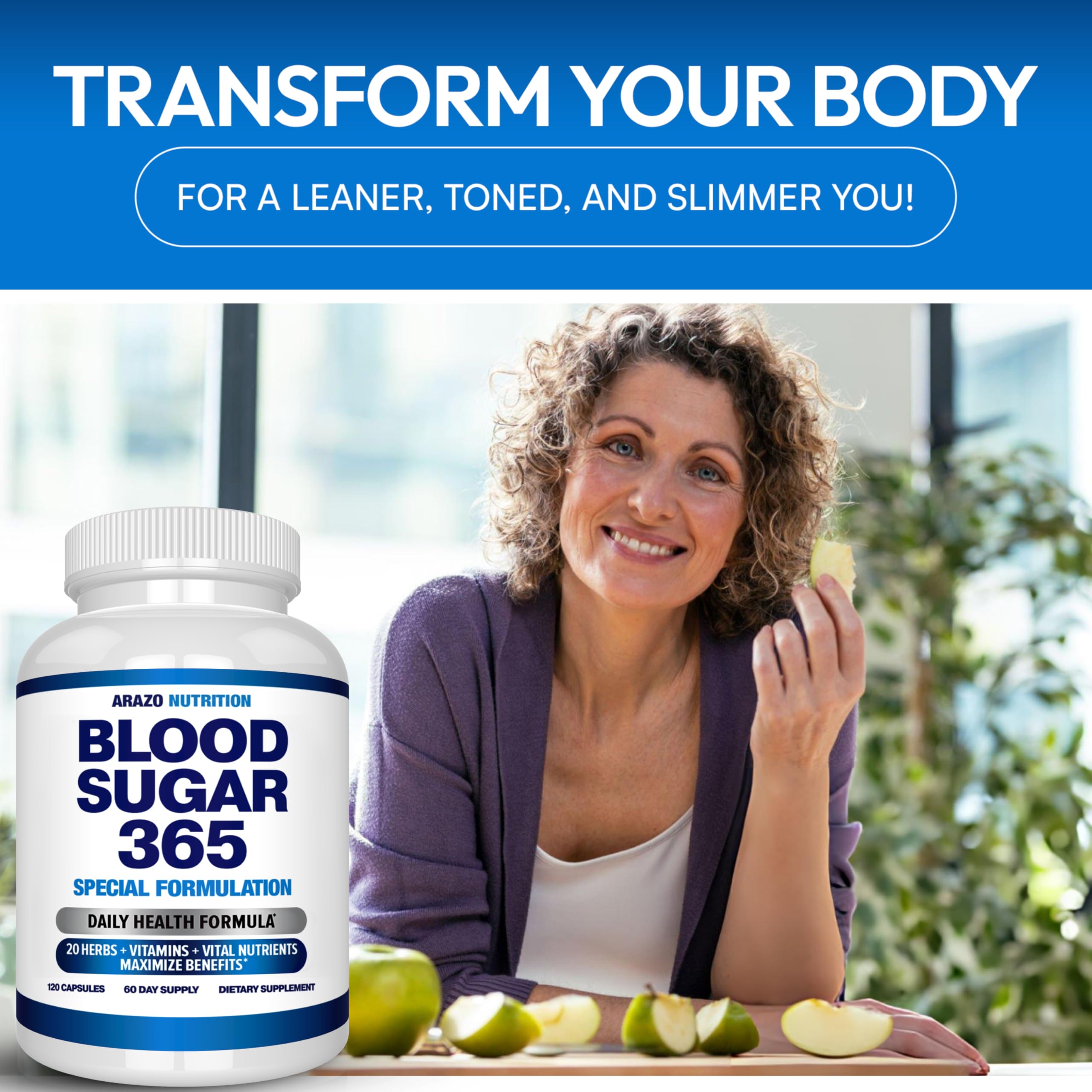 Arazo Nutrition GMP and third-party test seal emphasizing product quality