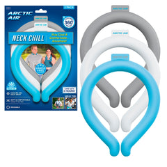 Arctic Air front view of neck cooler showing shape and fit benefit