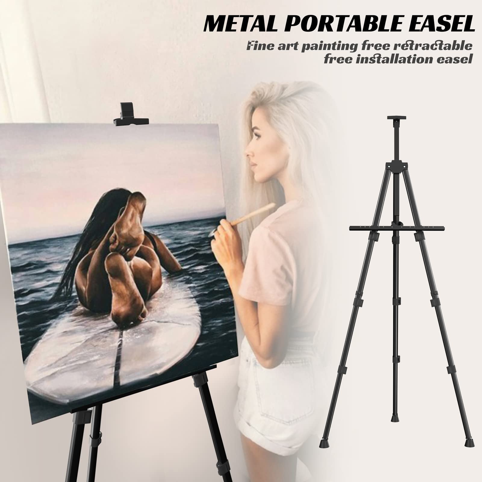 Aredy two-pack easels in a lifestyle scene for flexible multi-station use benefit