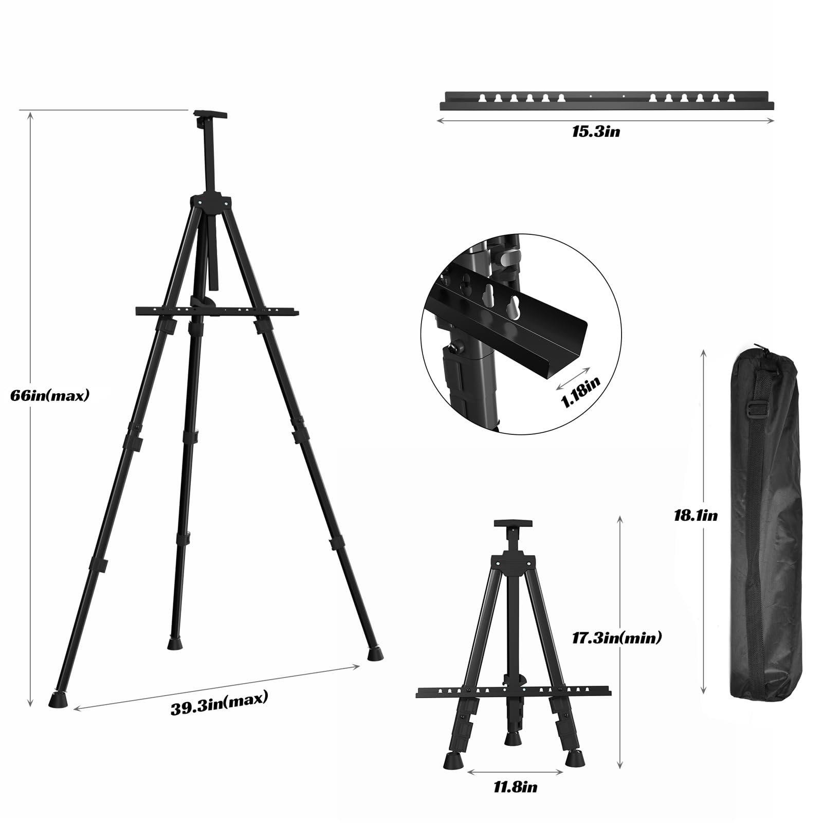Aredy non-slip base detail providing stability on uneven floors and safe support