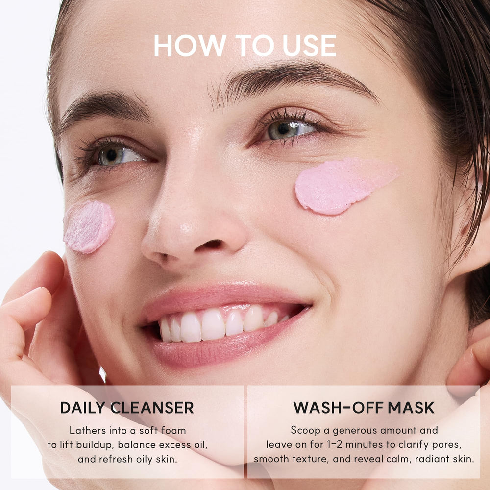 ARENCIA before and after skin texture comparison showing refined, softer skin