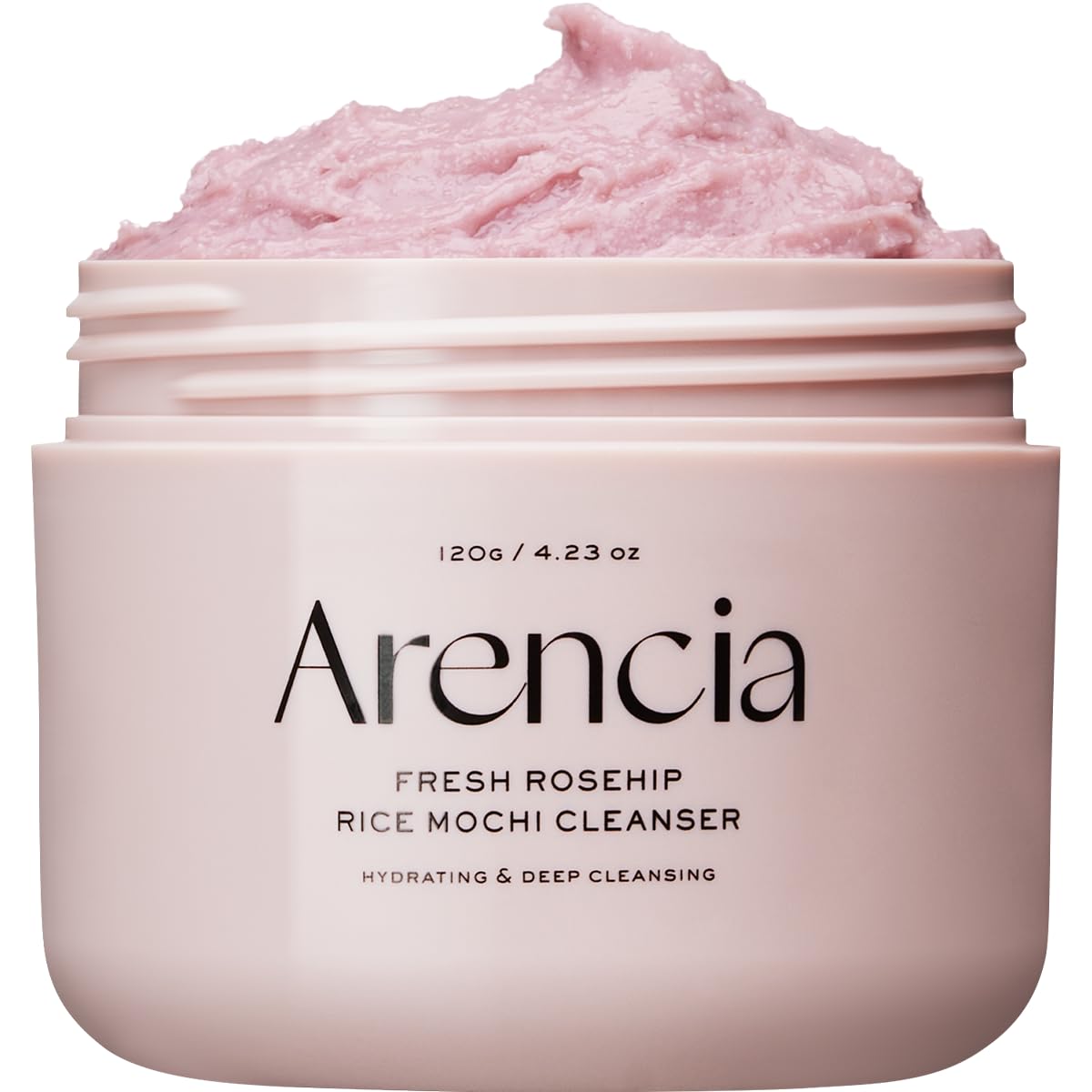 ARENCIA front jar view showing clean packaging and moisturizing benefit