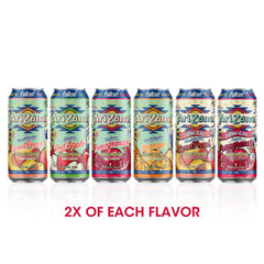 Single Atomic Red Apple can from AriZona x Fallout emphasizing bold apple taste and energizing boost