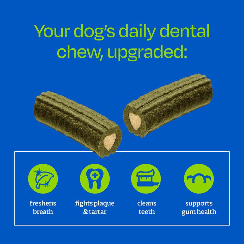 ARK NATURALS dog chewing treat promoting cleaner teeth and engaged chewing