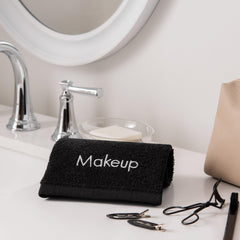 Arkwright LLC close-up of soft cotton texture highlighting plush fibers for gentle facial cleansing benefit