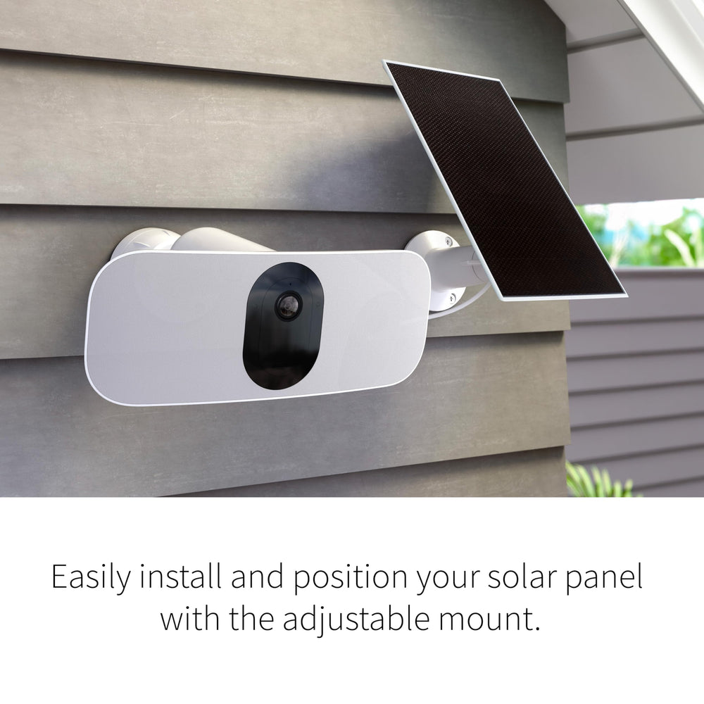 Arlo solar panel cable and adapters laid out showing included connectors for versatile compatibility