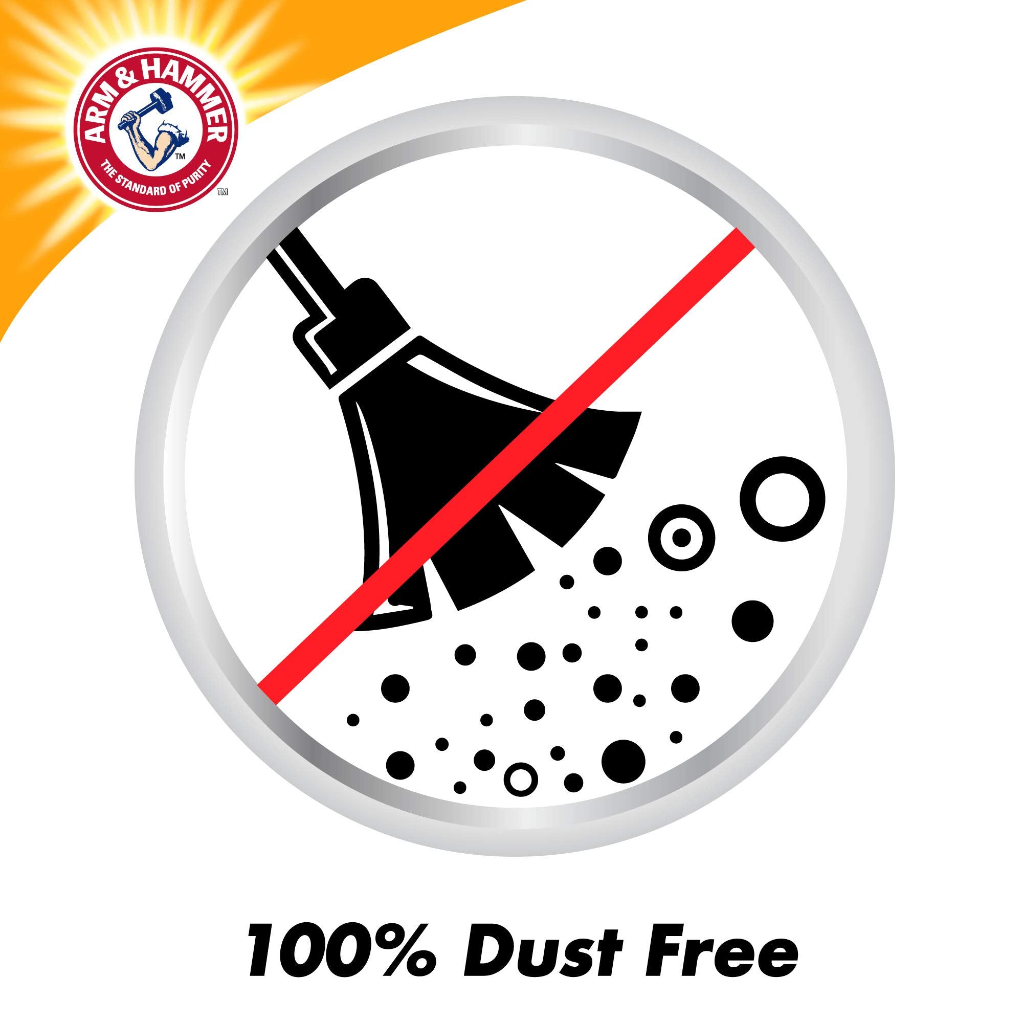 arm & hammer multi-cat litter box in home showing strong odor control