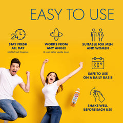 Arm & Hammer can in hand showing 7 oz travel-friendly size