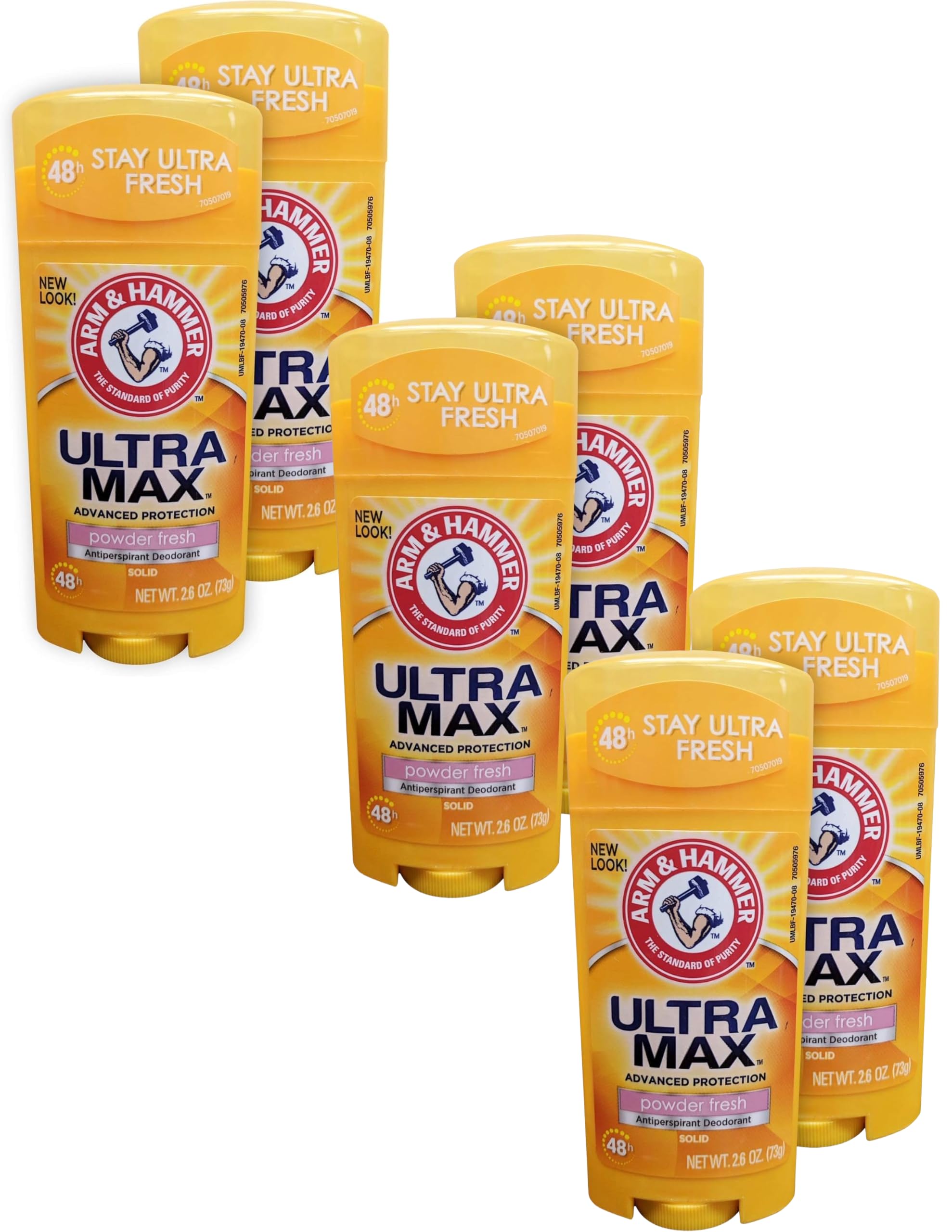 Arm & Hammer Ultra Max stick texture close-up demonstrating smooth application and odor control