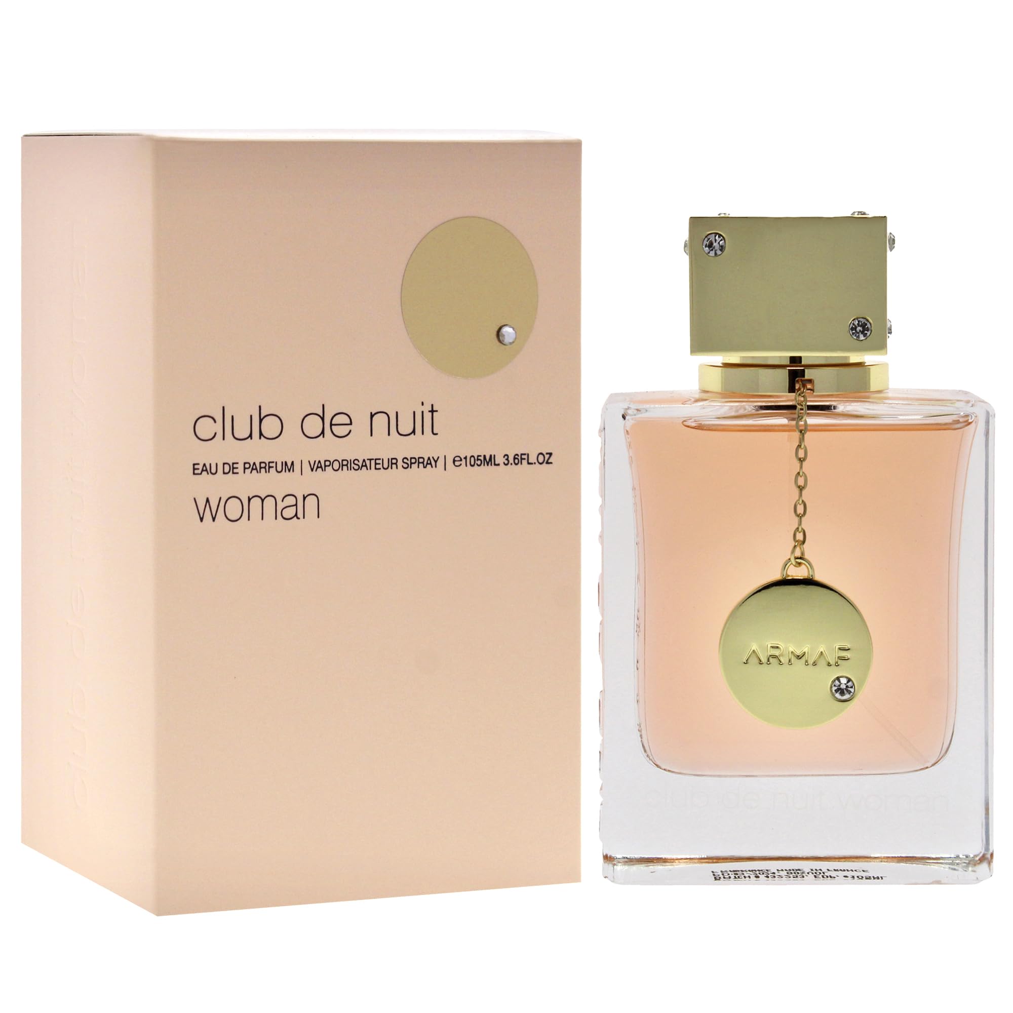 Armaf Club De Nuit cap and spray detail highlighting precise atomizer performance