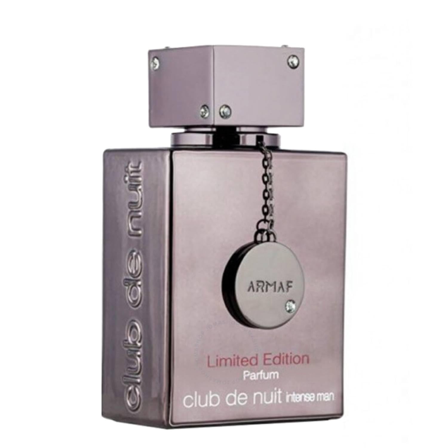 Armaf Club De Nuit Intense close-up of bottle detail highlighting premium finish