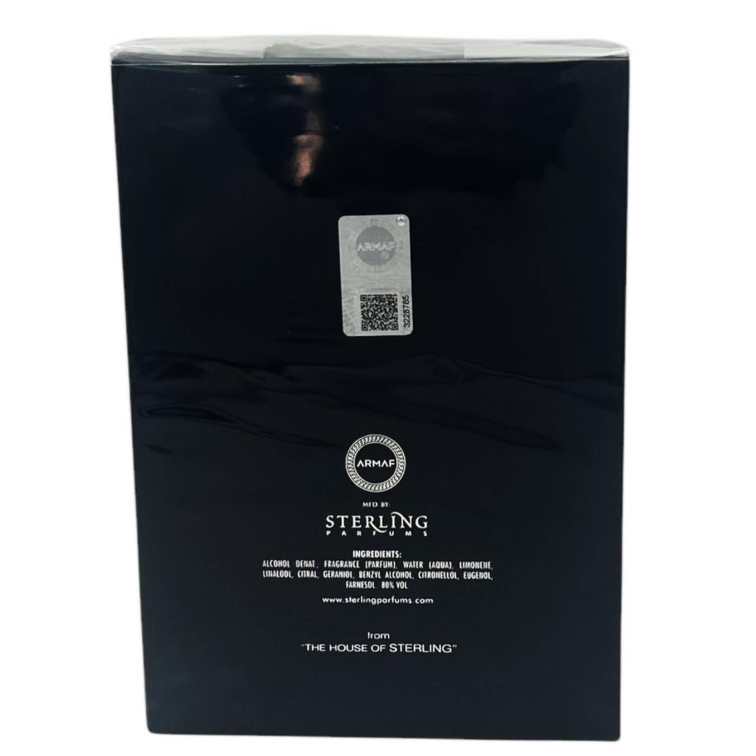 Armaf Club De Nuit Intense cufflinks with box displaying gift-ready presentation