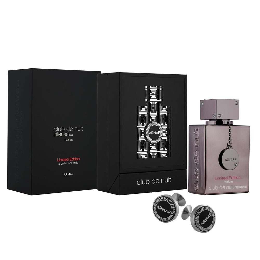 Armaf Club De Nuit Intense front bottle shot showing elegant packaging and bold presence