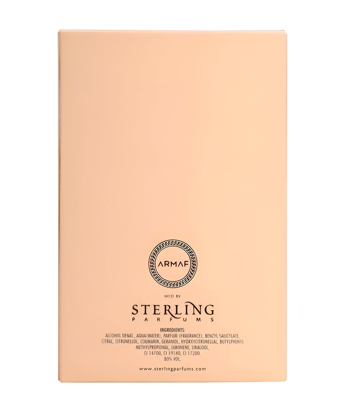 Armaf bottle staged with evening dress illustrating sophistication for events