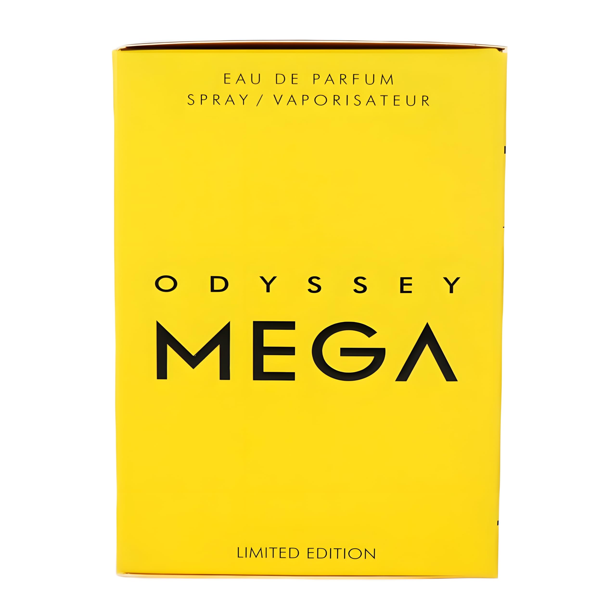 Armaf Odyssey Mega on model in evening setting, conveys confidence and versatility