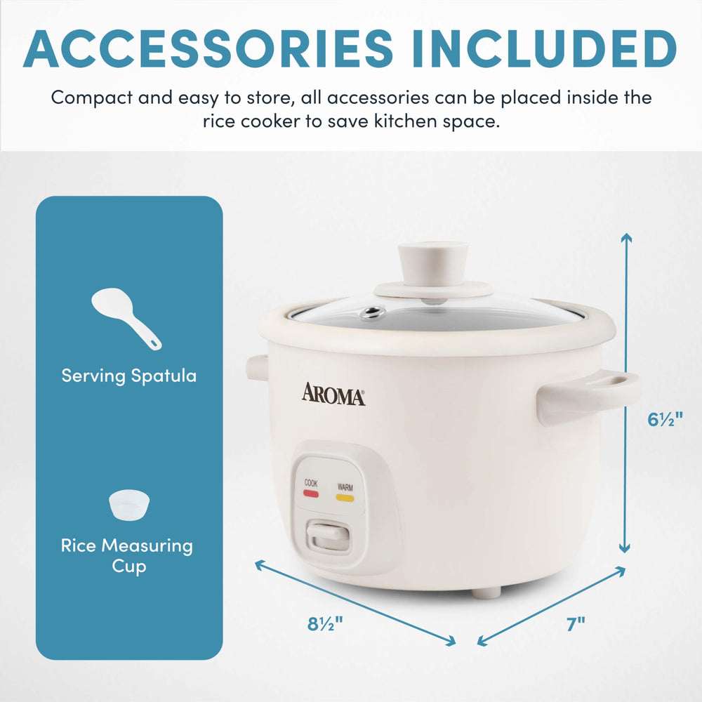 AROMA one-touch control panel emphasizing simple Cook to Keep Warm
