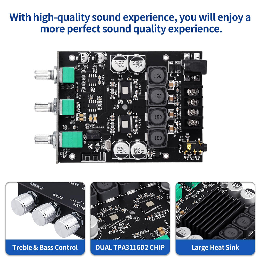 ARRAROWN side view of Bluetooth USB and AUX ports for versatile connectivity
