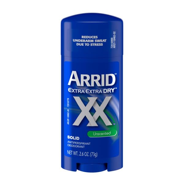 Arrid stick open revealing smooth solid texture for precise application