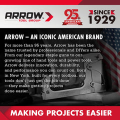 Arrow Fastener open magazine showing quick-release loader for faster reloading