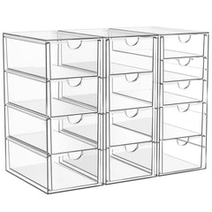 ARSTPEOE front view of the full 13-drawer organizer showing neat storage benefit