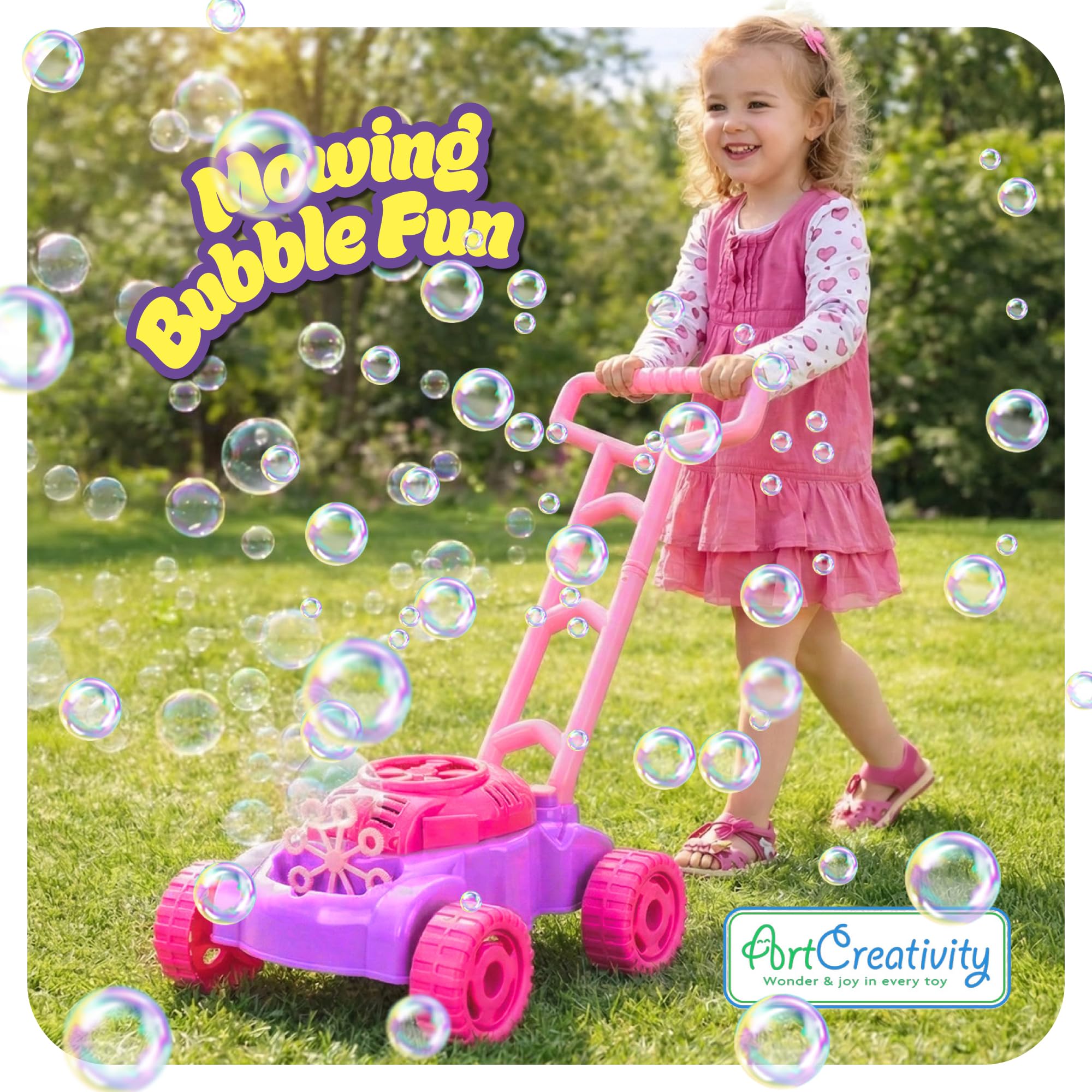ArtCreativity handle detail highlighting easy assembly and toddler grip comfort
