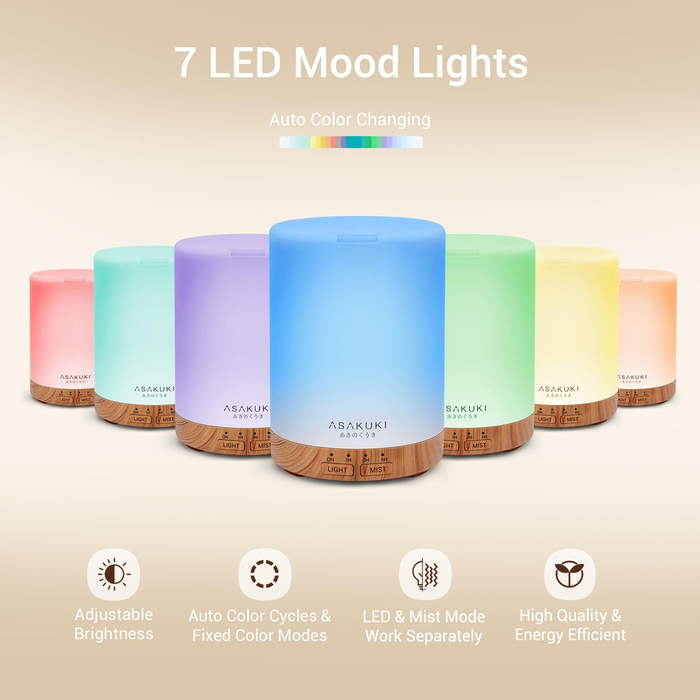 ASAKUKI in living room lifestyle scene showing calming home scent benefit