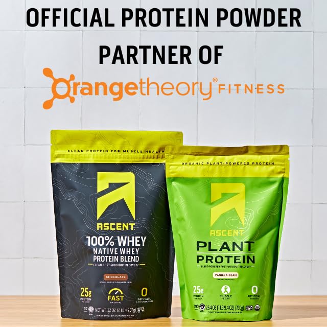 Ascent athlete sipping shake post-workout showing convenience and recovery support