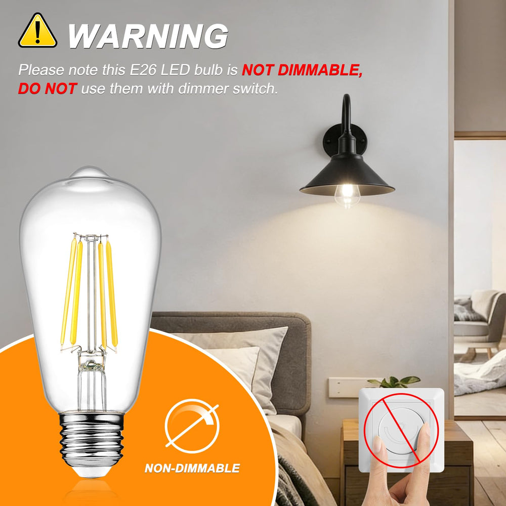 Ascher filament detail revealing vintage LED filaments and warmth