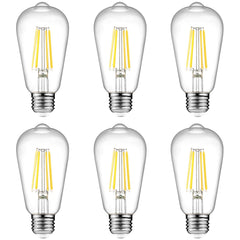 Ascher ST58 front packaging showing six bulbs and benefits