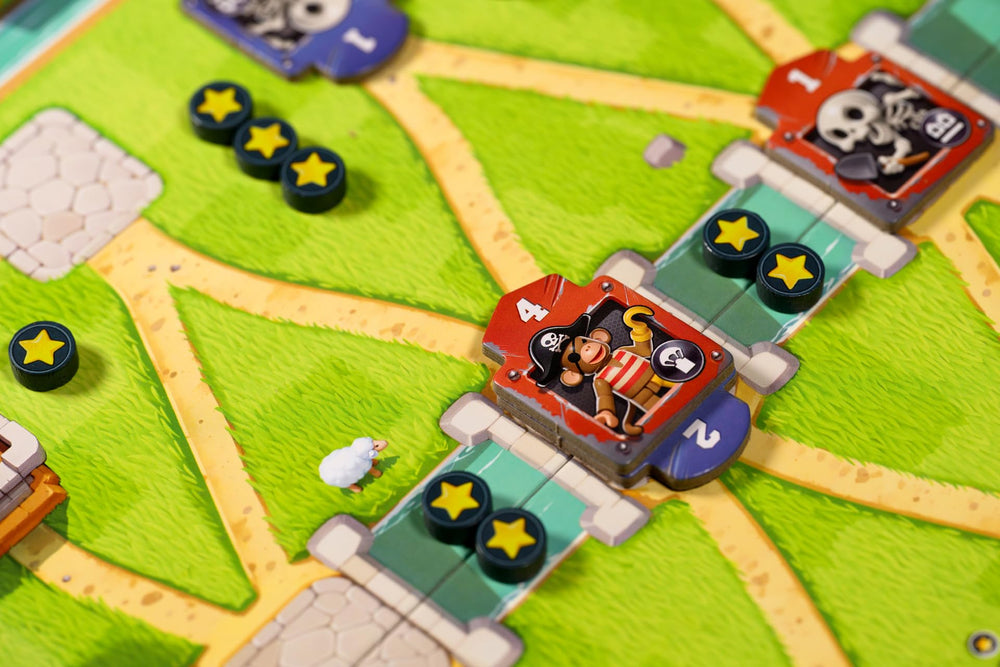 Asmodee Toy Battle family playing at a table illustrating approachable multiplayer fun