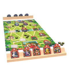 Asmodee Toy Battle medal markers and components arranged for easy setup benefit