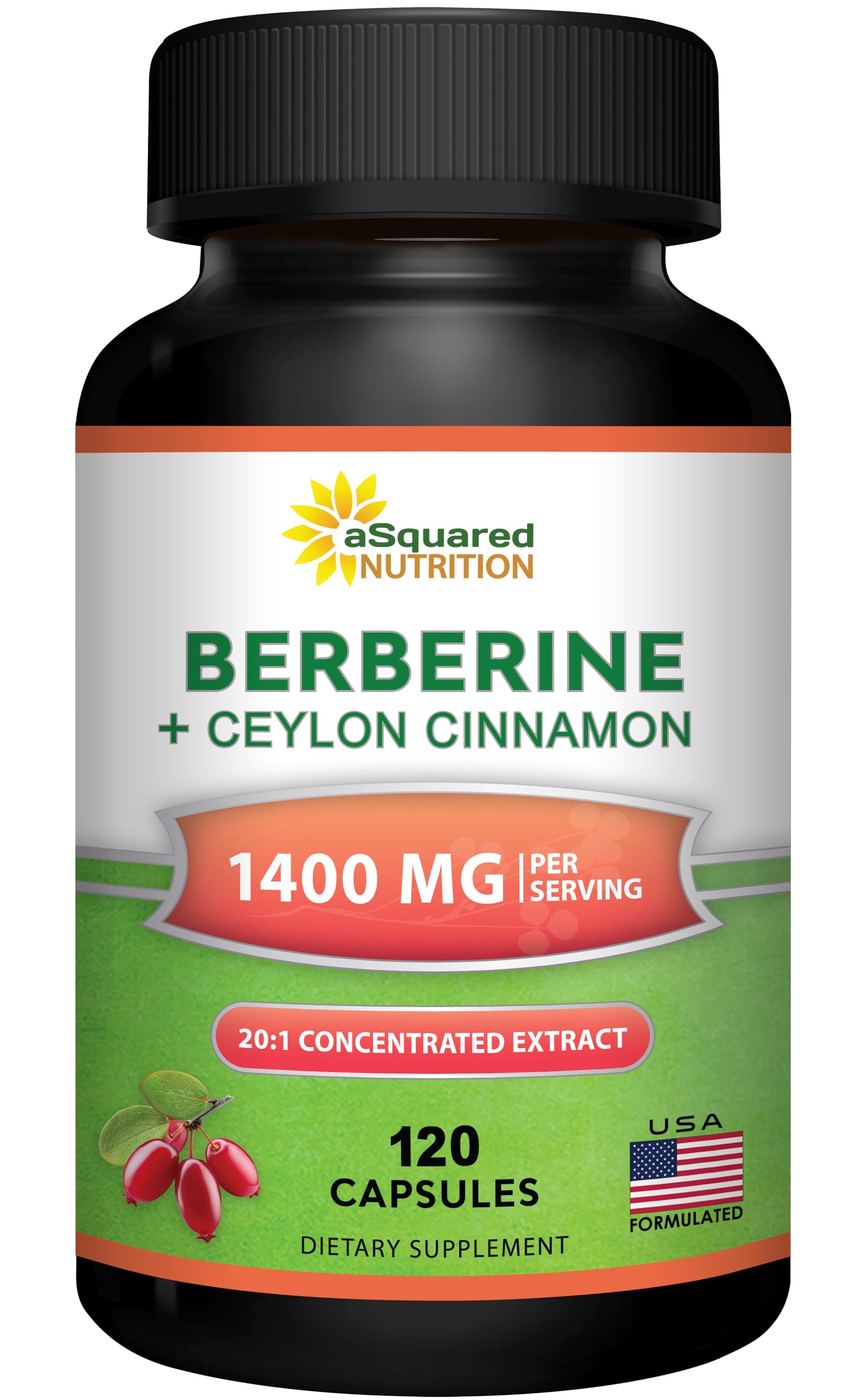 aSquared Nutrition front packaging shows bottle and label benefit clarity