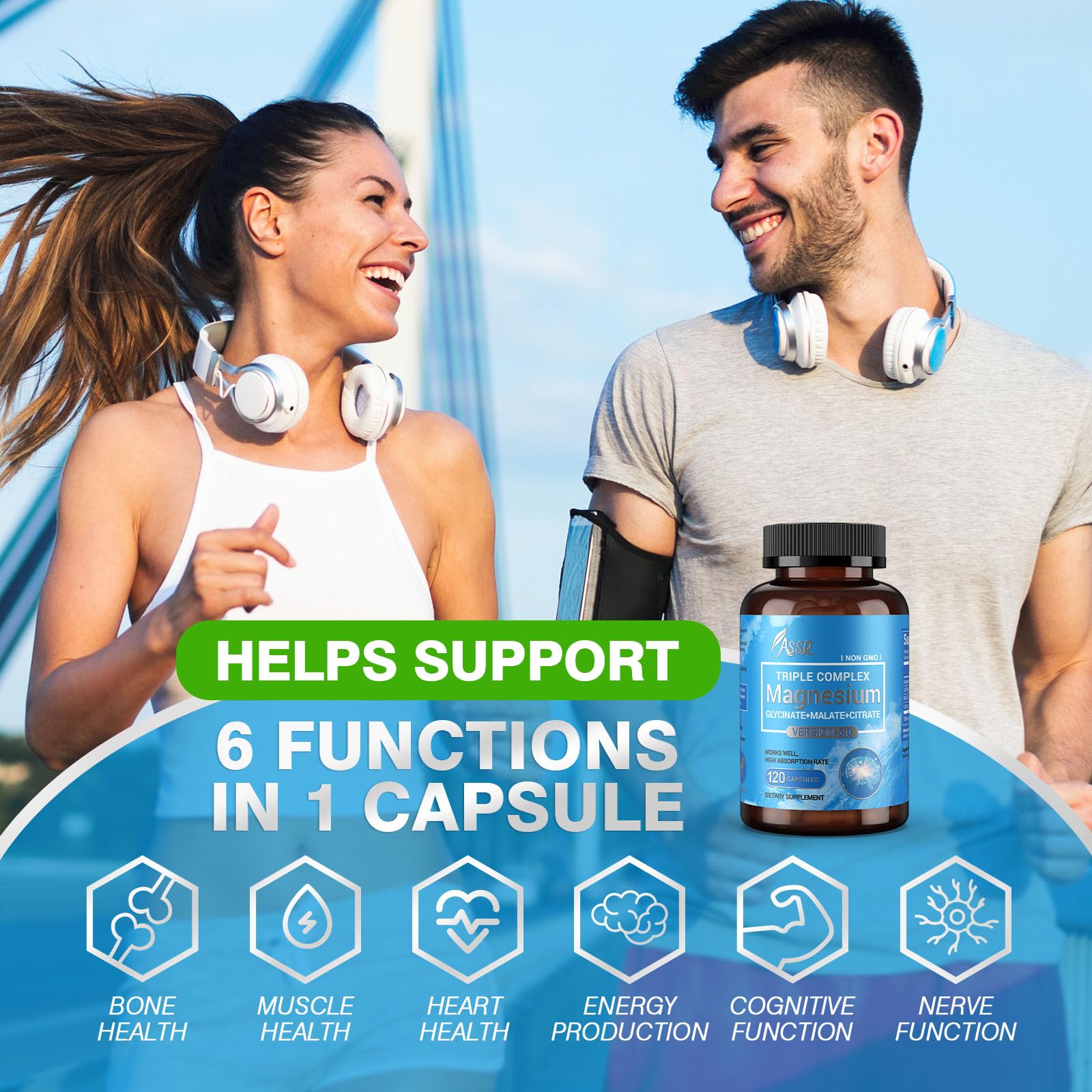 ASSR capsule texture detail showcasing high-quality, pill finish and purity
