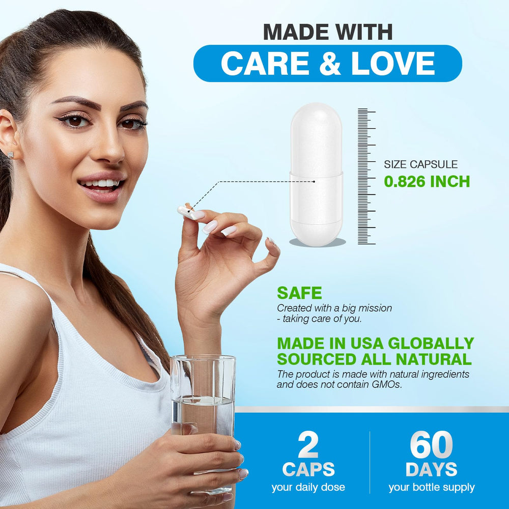 ASSR bottle with capsule count visible to show daily supply and value
