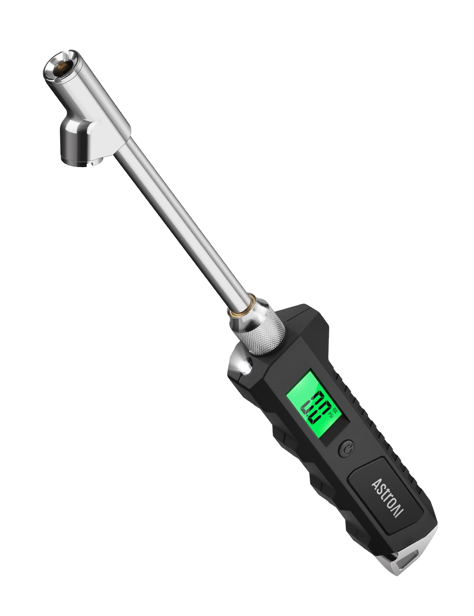 AstroAI front view of gauge showing compact durable design and easy handling