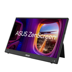 ASUS ZenScreen side profile highlighting ultra-slim 10.5mm design for travel
