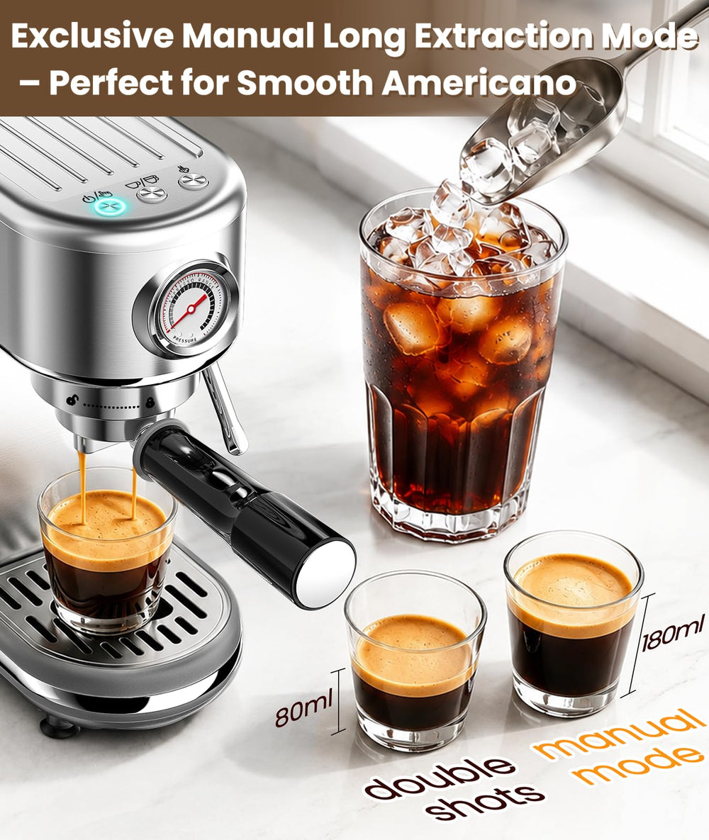 atatix heated top plate with cups warming to maintain shot temperature