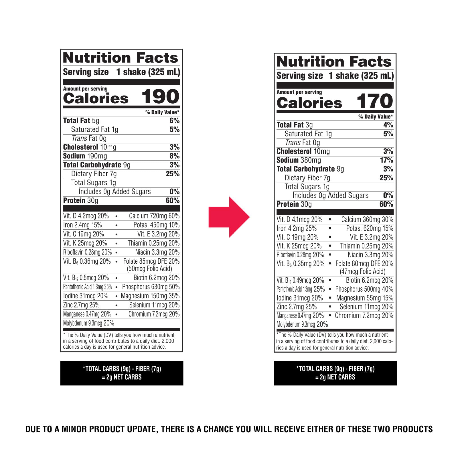 Atkins strong bottle closeup label highlighting 30g protein per serving benefit