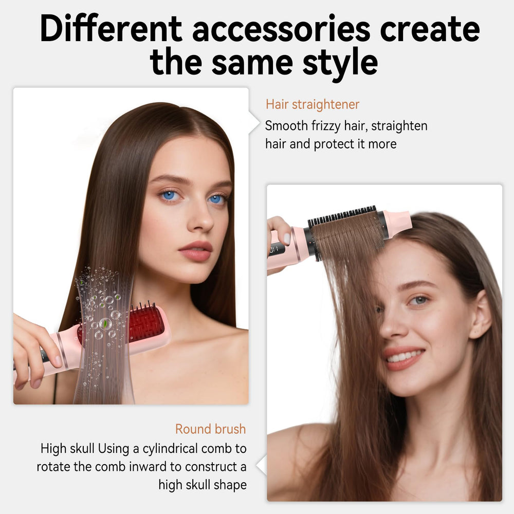 Atopskins closeup of auto-wrap barrel highlighting aerodynamic design for easy curls