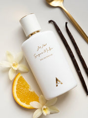 Atralia angled bottle detail highlighting glass texture and shine
