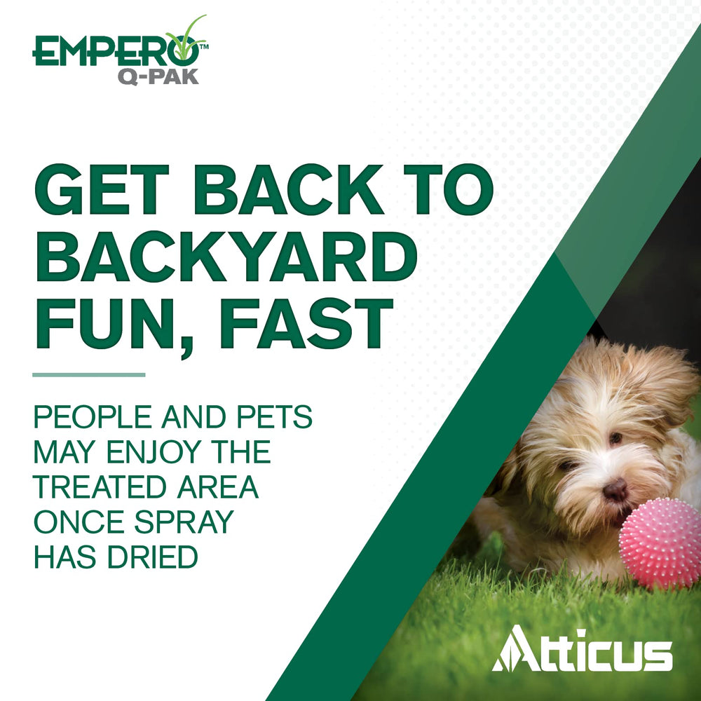 Atticus Empero packet label with active ingredient and instructions