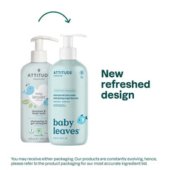 ATTITUDE pump close-up displaying soft texture for gentle cleansing