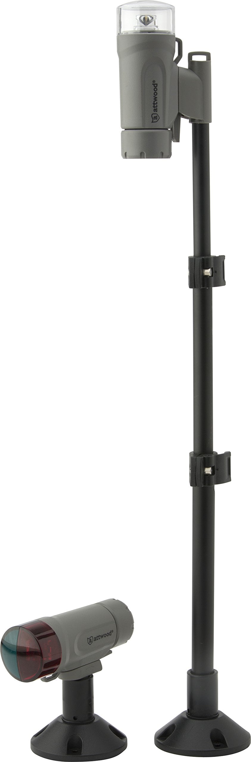 attwood threaded pole assembly demonstrating easy setup and stable positioning