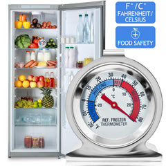 ATZNZIK hanging on refrigerator rack showing convenient placement benefit