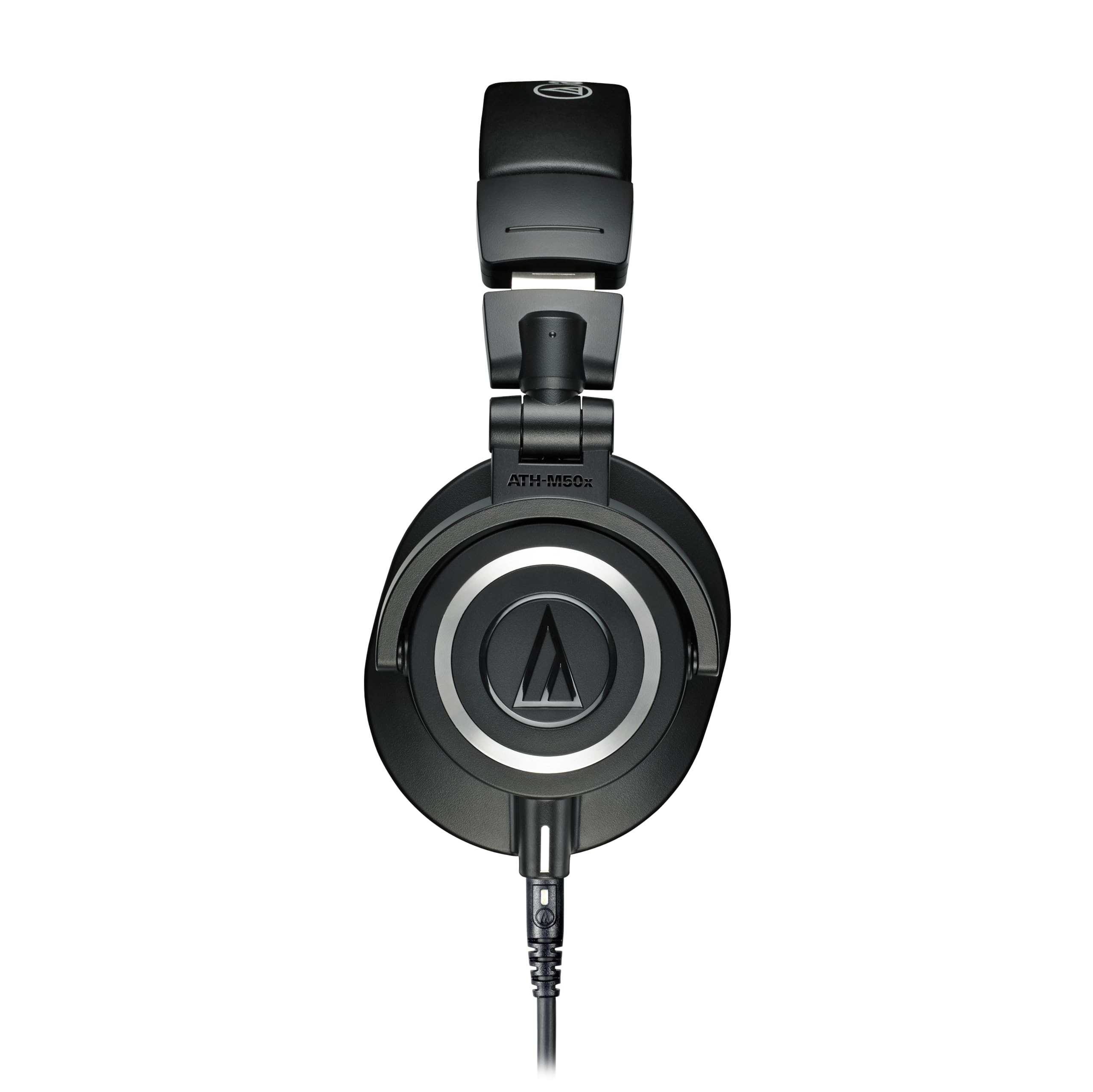 Audio-Technica ATH-M50X close-up of earcup revealing padding and isolation comfort