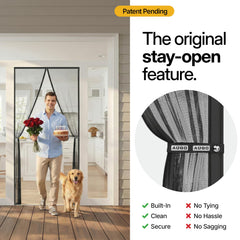 AUGO hook-and-loop tape attached around the frame for secure, full-frame mounting
