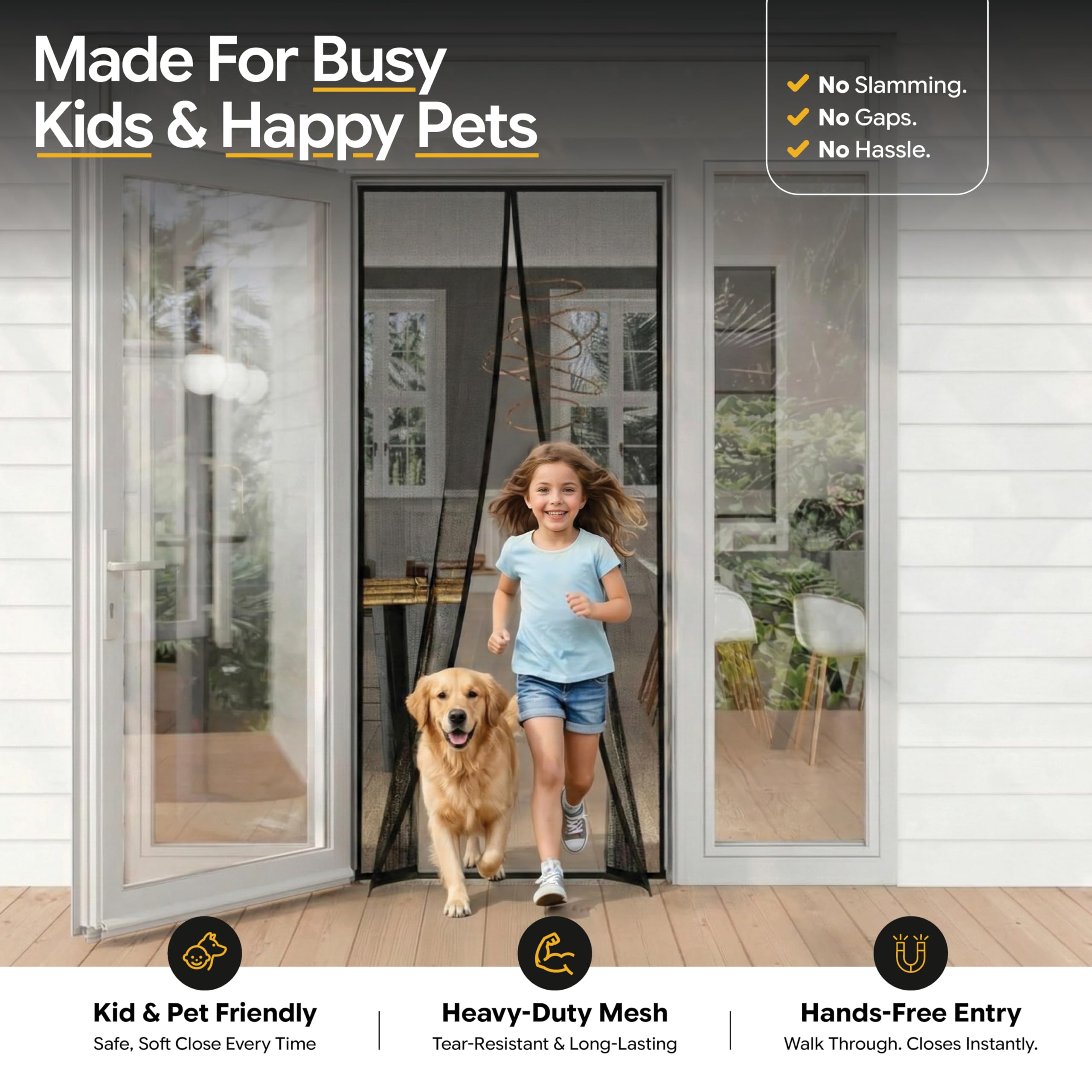AUGO size comparison against doorway to confirm correct fit