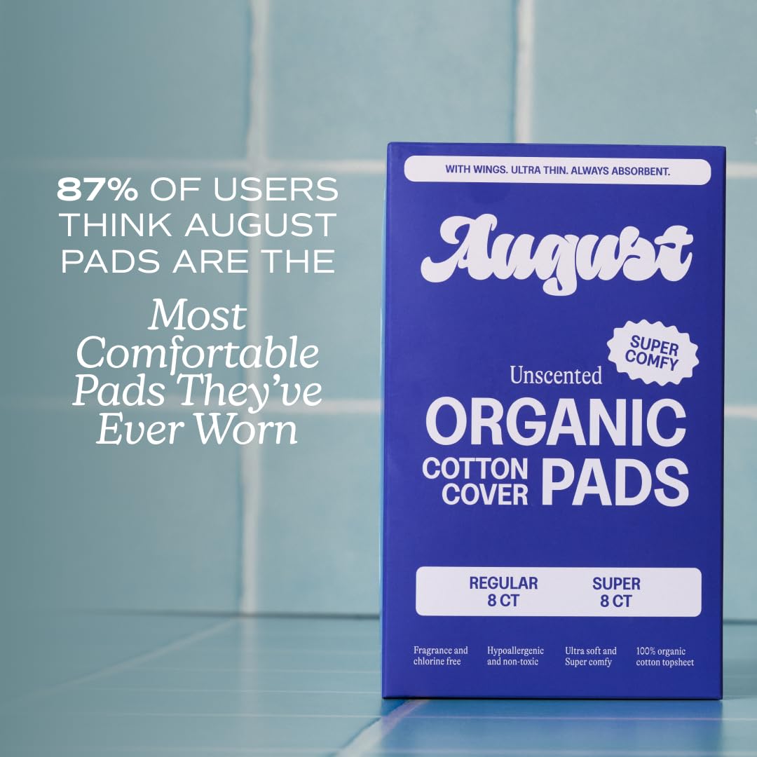 August compostable wrapper opened highlighting eco-conscious disposal and convenience